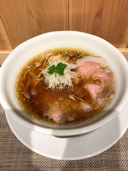 「醤油そば・並 750円」@成城青果の写真