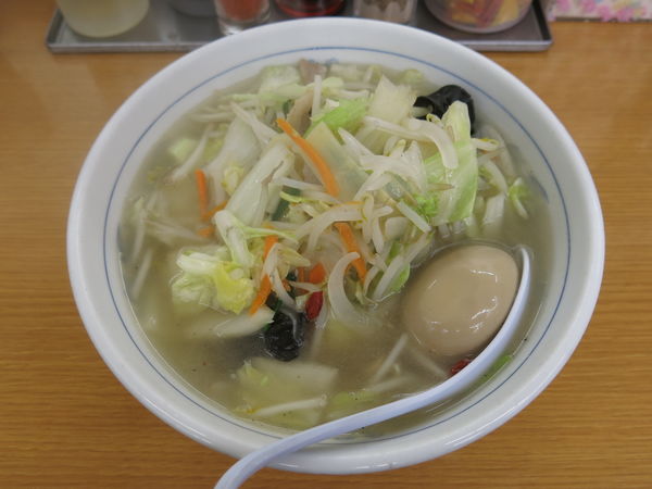 「野菜タンメン：500円」@福しん 上野駅前店の写真