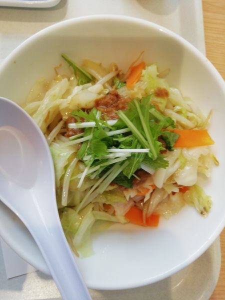 「まぜ辛めん」@長崎ちゃんぽん リンガーハット イーアスつくば店の写真