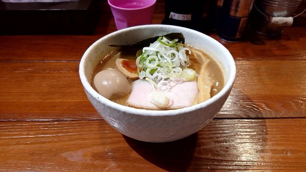 「豚そば+味玉 大盛」@どろそば屋 ひろしの写真