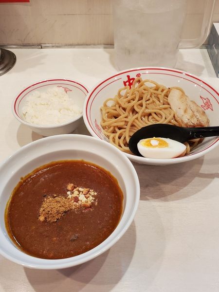 「濃厚カレーつけ麺　辛さ3倍」@蒙古タンメン 中本 高田馬場店の写真