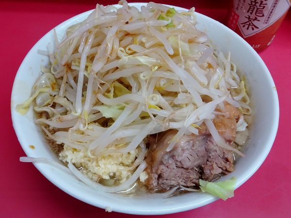 「小ラーメン（790円）ヤサイニンニクカラメ」@ラーメン二郎 小岩店の写真