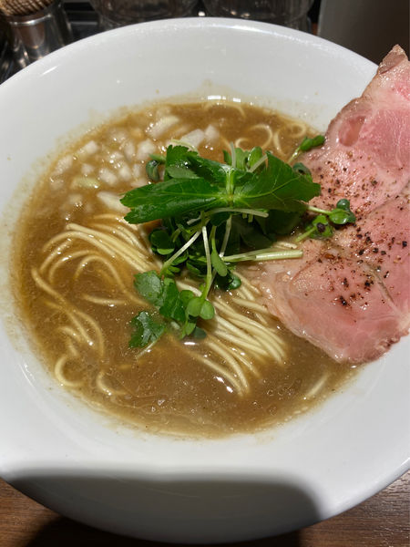 「濃厚烏賊煮干しそば」@麺屋 ねむ瑠の写真