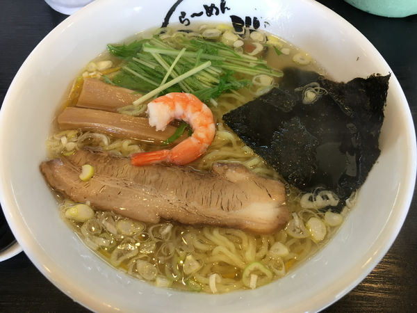 「塩ラーメン」@らーめんゆずの写真