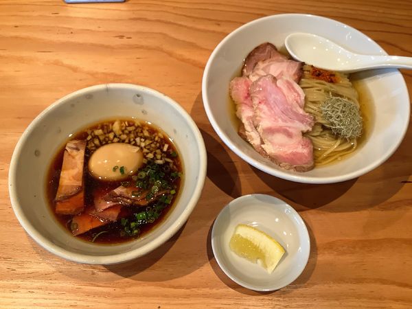 「【限定】特製冷やしニボつけ」@麺尊RAGE RENEGADESの写真