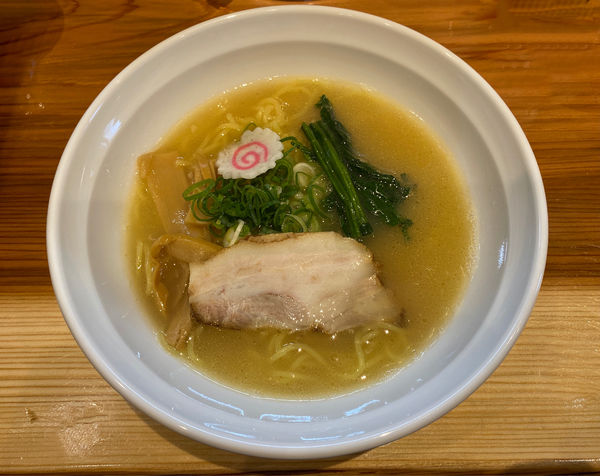 「鶏白湯　塩　820円」@ながらぱいたん 珀の写真