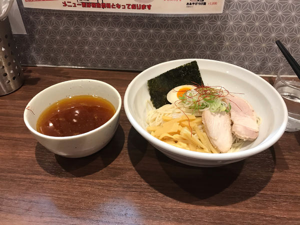 「比内地鷄つけ麺」@麺屋 十郎兵衛 秋田駅トピコ店の写真