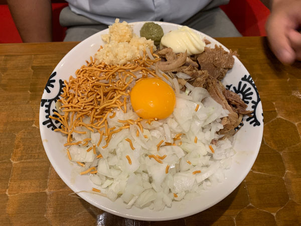 「豚混ぜそば」@特級中華蕎麦 洋介の写真