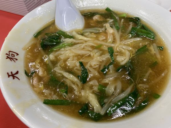 「スタミナラーメン」@手打ちらーめん 天狗の写真