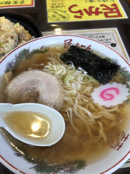 「ラーメン、焼き飯バター」@民ちゃんの写真