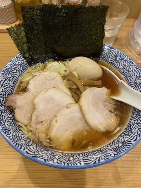 「特製中華そば」@中華そば 笑歩の写真