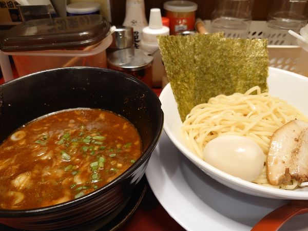 「つけ麺(並、980円)」@横浜家系ラーメン 松田家 志木店の写真