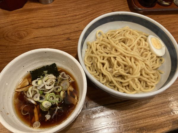 「梵天のつけそば(大盛)¥900」@銀座 梵天の写真