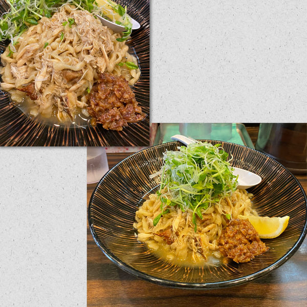 「限定・ワタリガニの和えそば ￥1500」@稲荷屋の写真