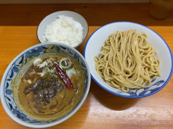 「カレーつけめん」@自家製麺 福は内の写真