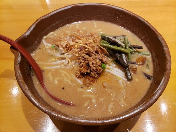 「信州味噌ラーメン」@麺場 田所商店 池上店の写真