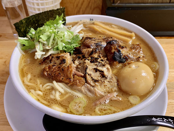 「軟骨えびそば…1040円」@麺屋 白神の写真