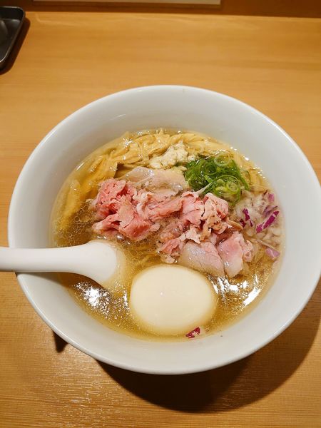 「特製らぁ麺」@らぁ麺 鳳仙花の写真