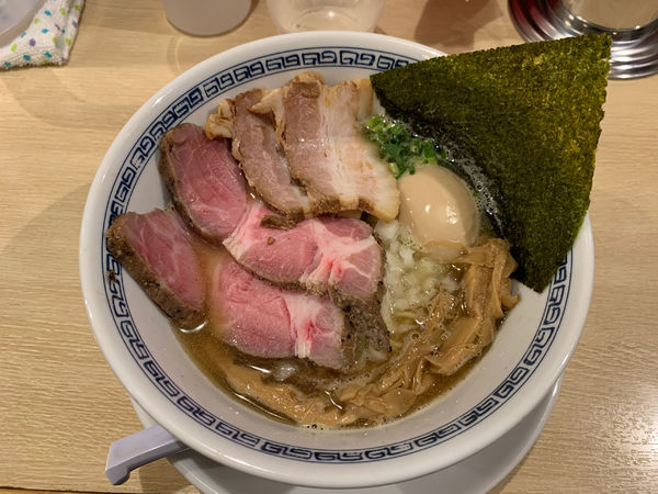 「特製煮干しそば」@麺屋壱心の写真