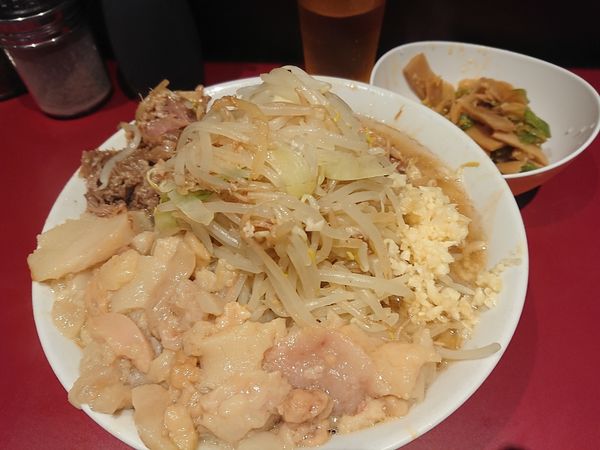 「小ラーメン ネギメンマ」@ラーメン二郎 荻窪店の写真