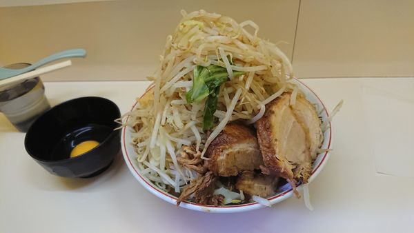 「小ラーメン800円+生卵80円」@ラーメン豚五里羅Ⅲ 信州旅情編の写真