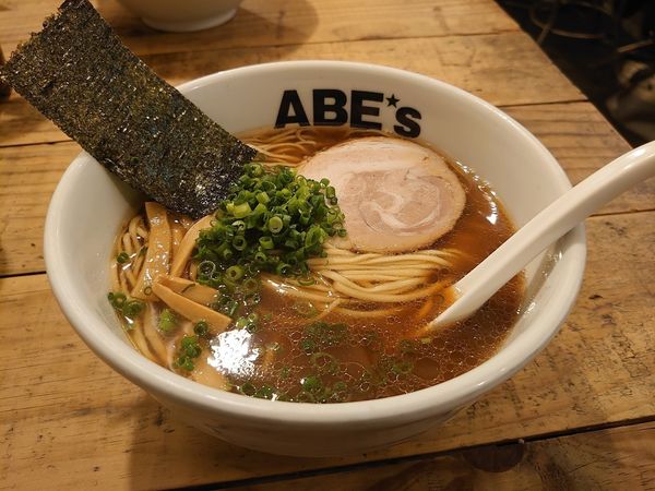 「丸鶏醤油」@ラーメン ABE'sの写真