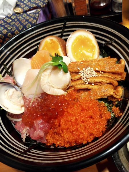 「ちらし麺・松」@鮮魚鶏出汁麺 沢むらの写真