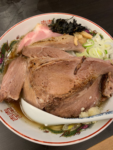 「豚リブテキサスラーメン」@メンショップ アキラの写真