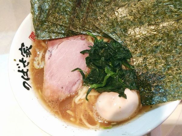「のりラーメン＋味玉」@横浜家系ラーメン つばさ家 立川店の写真