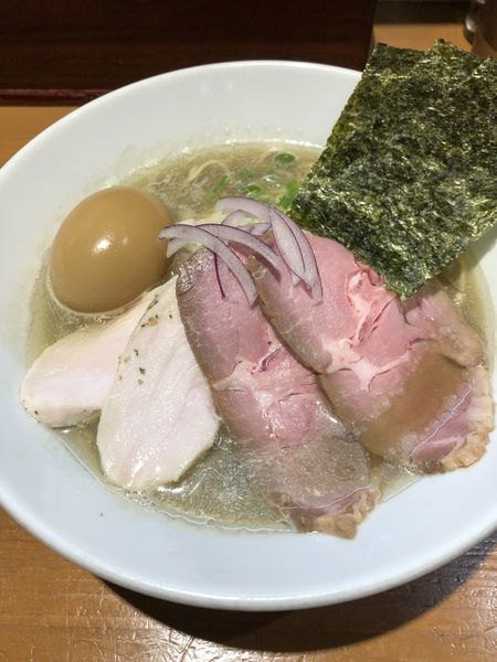 「特製煮干中華蕎麦1050円」@亀戸煮干中華蕎麦 つきひの写真