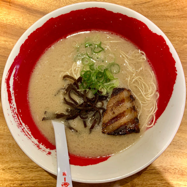 「白丸元味 (760円)」@博多一風堂 塩原本舗の写真