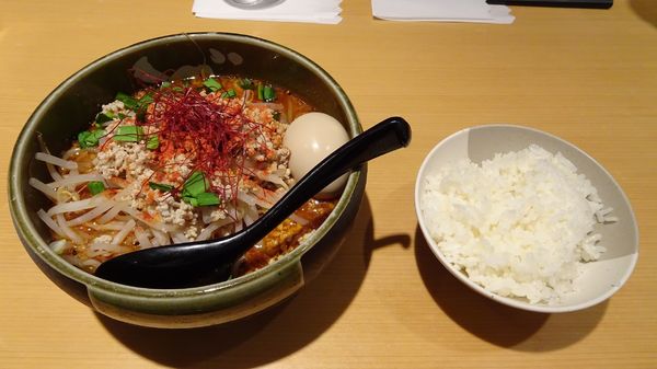 「みそオロチョンらーめん（880円）＋味玉＋半ライス」@ど・みそ グランデュオ立川店の写真