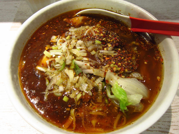 「水煮牡蠣麺」@麺屋 誉の写真