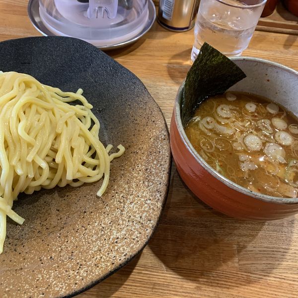 「つけ麺　並盛り」@つけ麺屋 やすべえ 池袋店の写真