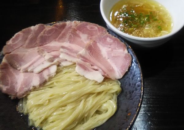「チャーシュー塩つけ麺」@町田汁場 しおらーめん進化 中山店の写真