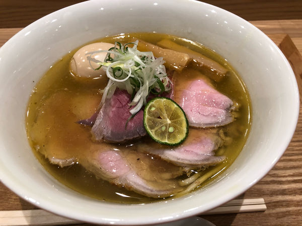 「特製季節の出汁そば1250円」@Handicraft Worksの写真