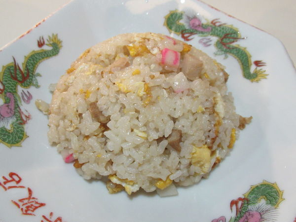 「ニラソバ（650円）＋半チャーハン（350円）」@芳楽飯店の写真