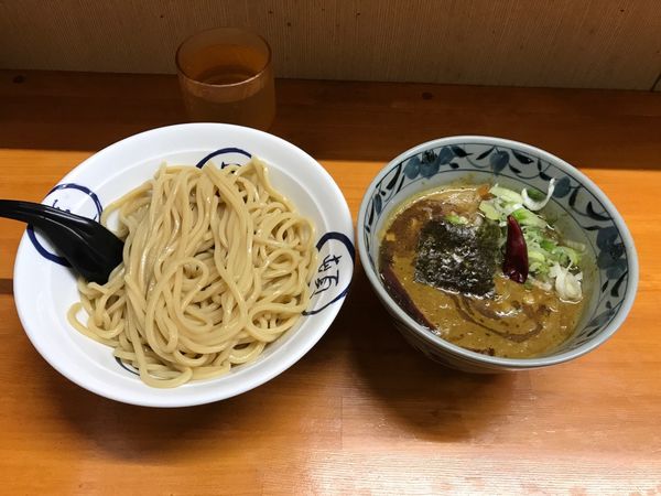 「カレーつけめん」@自家製麺 福は内の写真