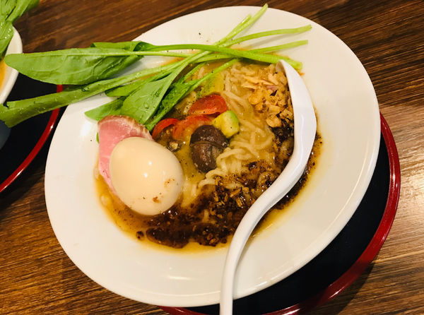 「根菜だし味噌ポタージュ（ノンヴィーガン）＋肉 de cliff」@だし廊 -DASHIRO-の写真