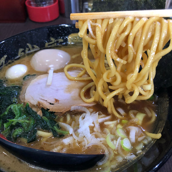 「ラーメン」@横浜家系ラーメン 源絆家の写真