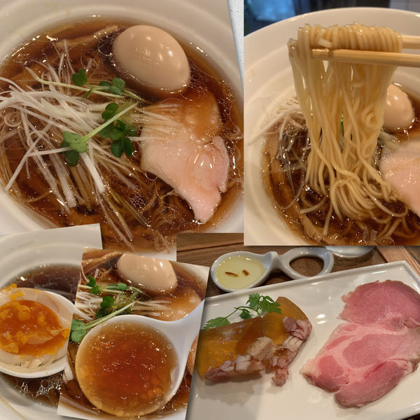 「奥出雲醤油そば1000円」@麺処 に志のの写真