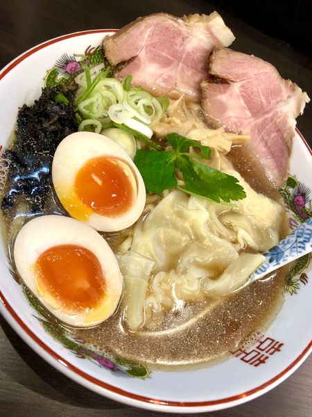 「特製正油￥1080＋半チャーハン￥320」@メンショップ アキラの写真