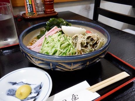 「冷し中華」@おそば 福田屋の写真