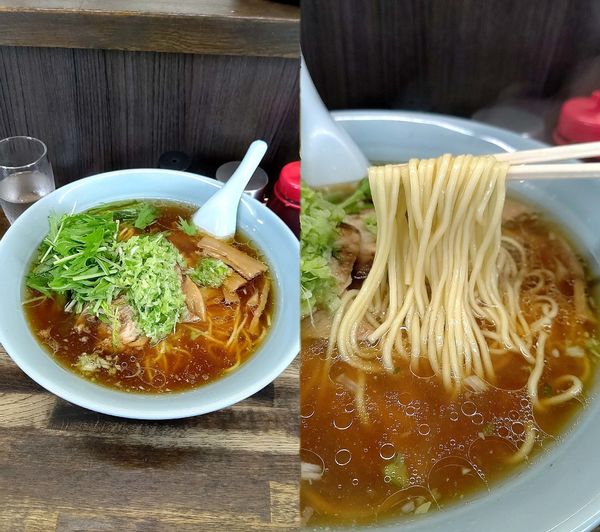 「『しょうゆ大盛(¥800)』の『ニンニク入り』で…」@熊王の写真