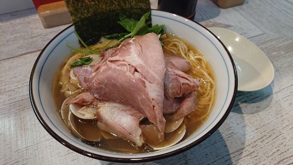 「特製蛤そば」@中華そば 四つ葉の写真