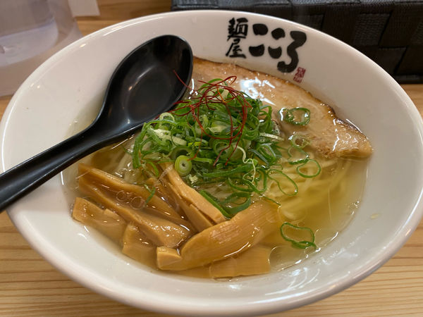 「塩そば」@麺屋こころ 自由が丘店の写真