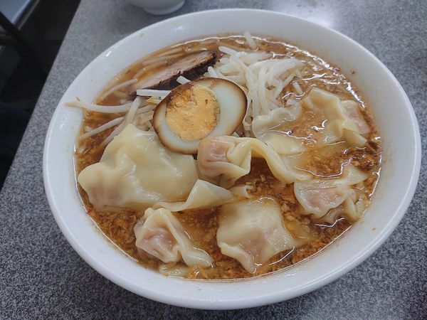 「ワンタン麺」@中華麺店 喜楽の写真