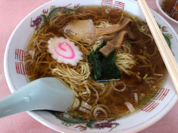 「ラーメン　570円」@柳屋の写真