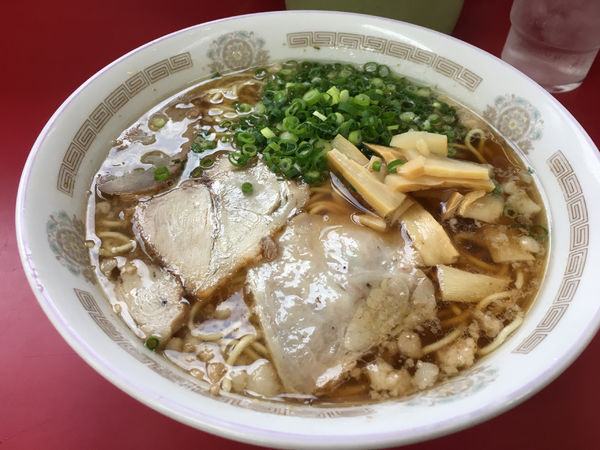 「中華そば大盛」@十八番 引野店の写真