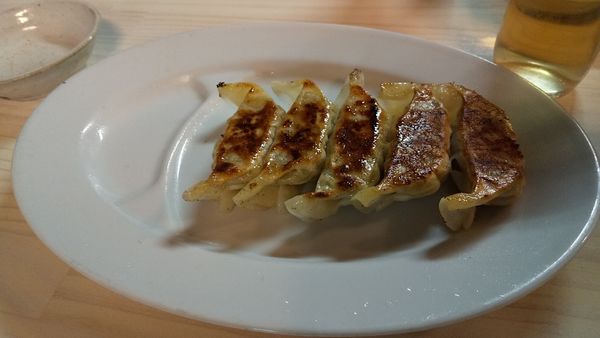 「【期間限定】カレー野菜餃子(¥400)」@元祖敏々亭 びんびんの写真